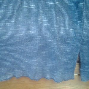 American Rag Tops - American Raglan Denim Look Top EUC American Rag Tops - American Raglan Denim Look Top EUC